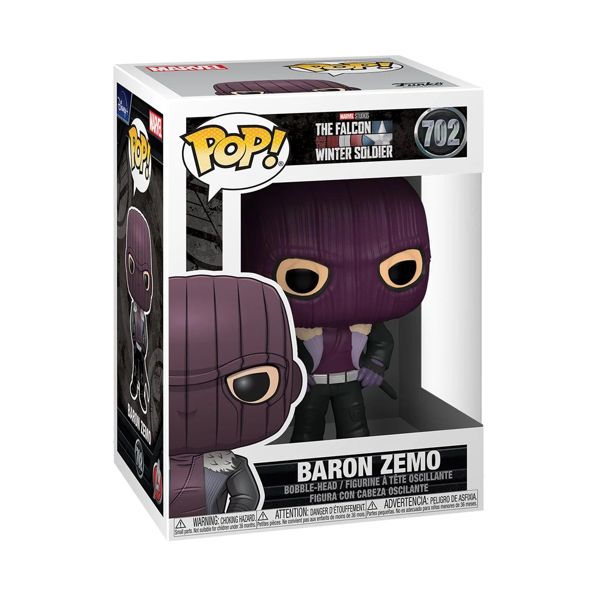 The Falcon and Winter Soldier Baron Zemo Pop! Vinyl Figure - Outer Limit Toys