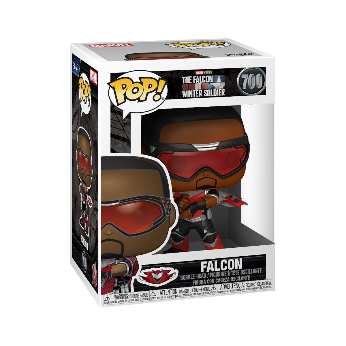 The Falcon and Winter Soldier Falcon Pop! Vinyl Figure - Outer Limit Toys