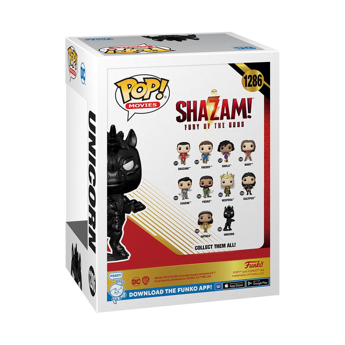 Shazam! Fury of the Gods Unicorn Pop! Vinyl Figure - Outer Limit Toys