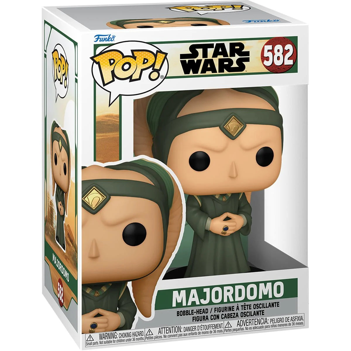 Star Wars: Book of Boba Fett Majordomo Pop! Vinyl Figure - Outer Limit Toys
