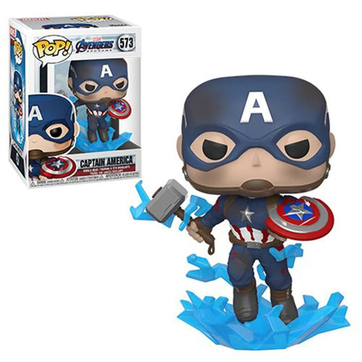 Funko Pop! Marvel Captain America With Shield & Hammer Vinyl Figure - Outer Limit Toys