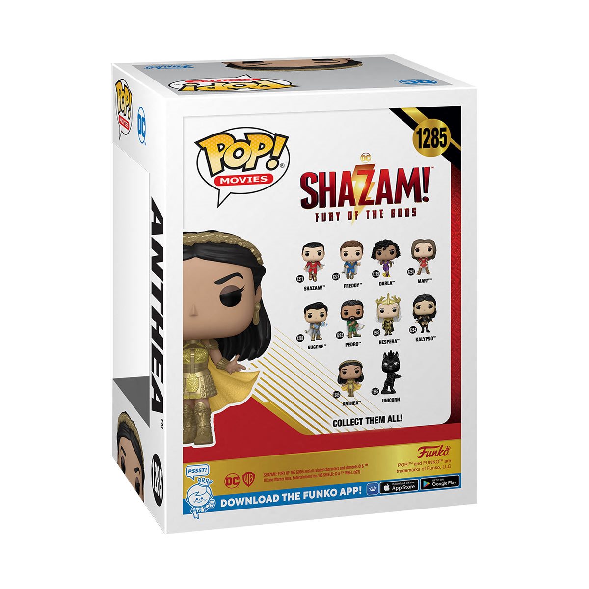 Shazam! Fury of the Gods Anthea Pop! Vinyl Figure - Outer Limit Toys