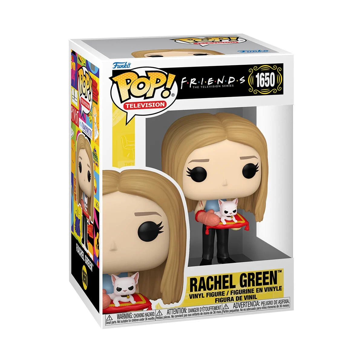 Friends Rachel Green with Cat Funko Pop! Vinyl Figure #1650 - Outer Limit Toys