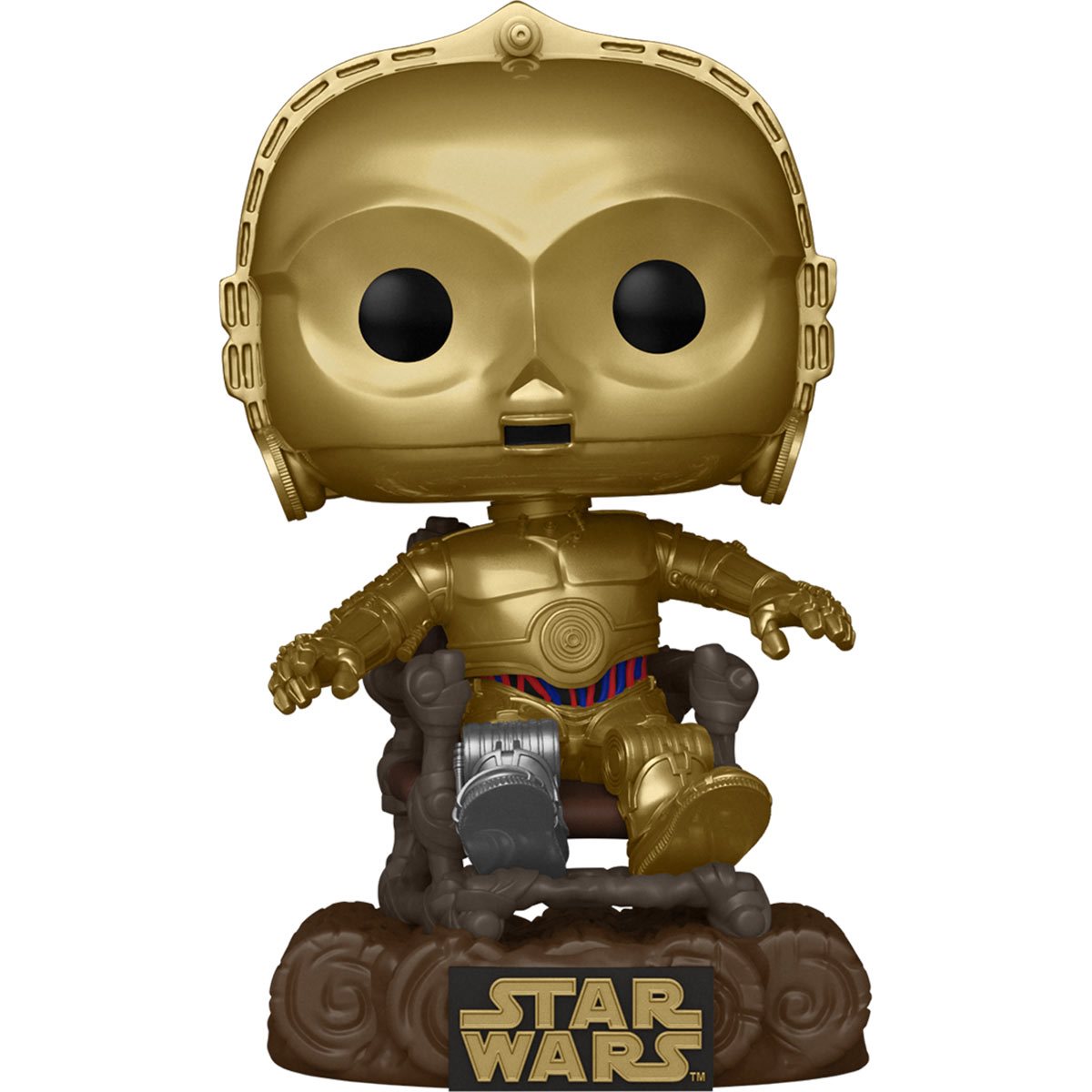 Star Wars: Return of the Jedi 40th Anniversary C-3P0 in Chair Funko Pop! Vinyl Figure #609 - Outer Limit Toys