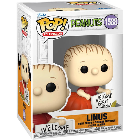 It's the Great Pumpkin Charlie Brown Linus Funko Pop! Vinyl Figure #1588