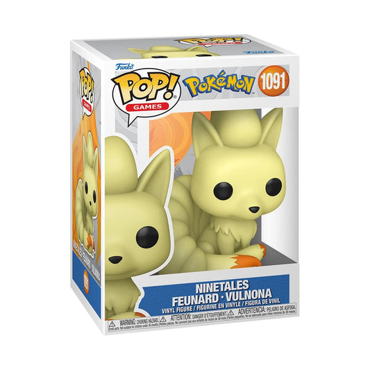 Pokemon Ninetales Funko Pop! Vinyl Figure #1091