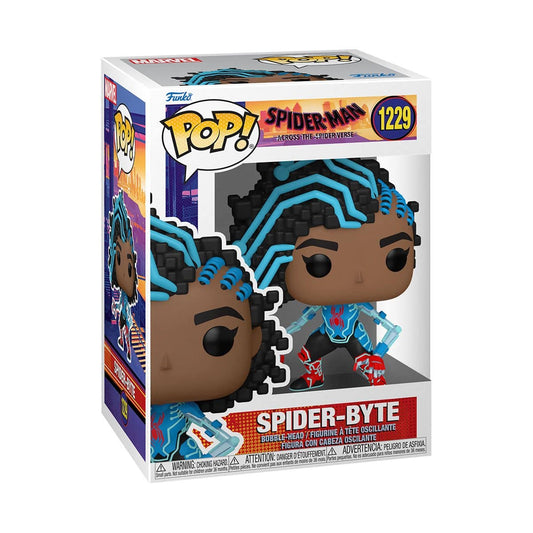 Spider-Man: Across the Spider-Verse Spider-Byte Funko Pop! Vinyl Figure #1229 - Outer Limit Toys