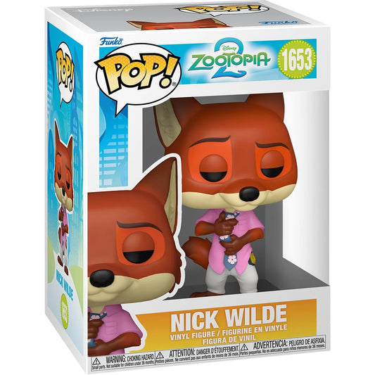 Zootopia 2 Nick Wilde Funko Pop! Vinyl Figure #1653