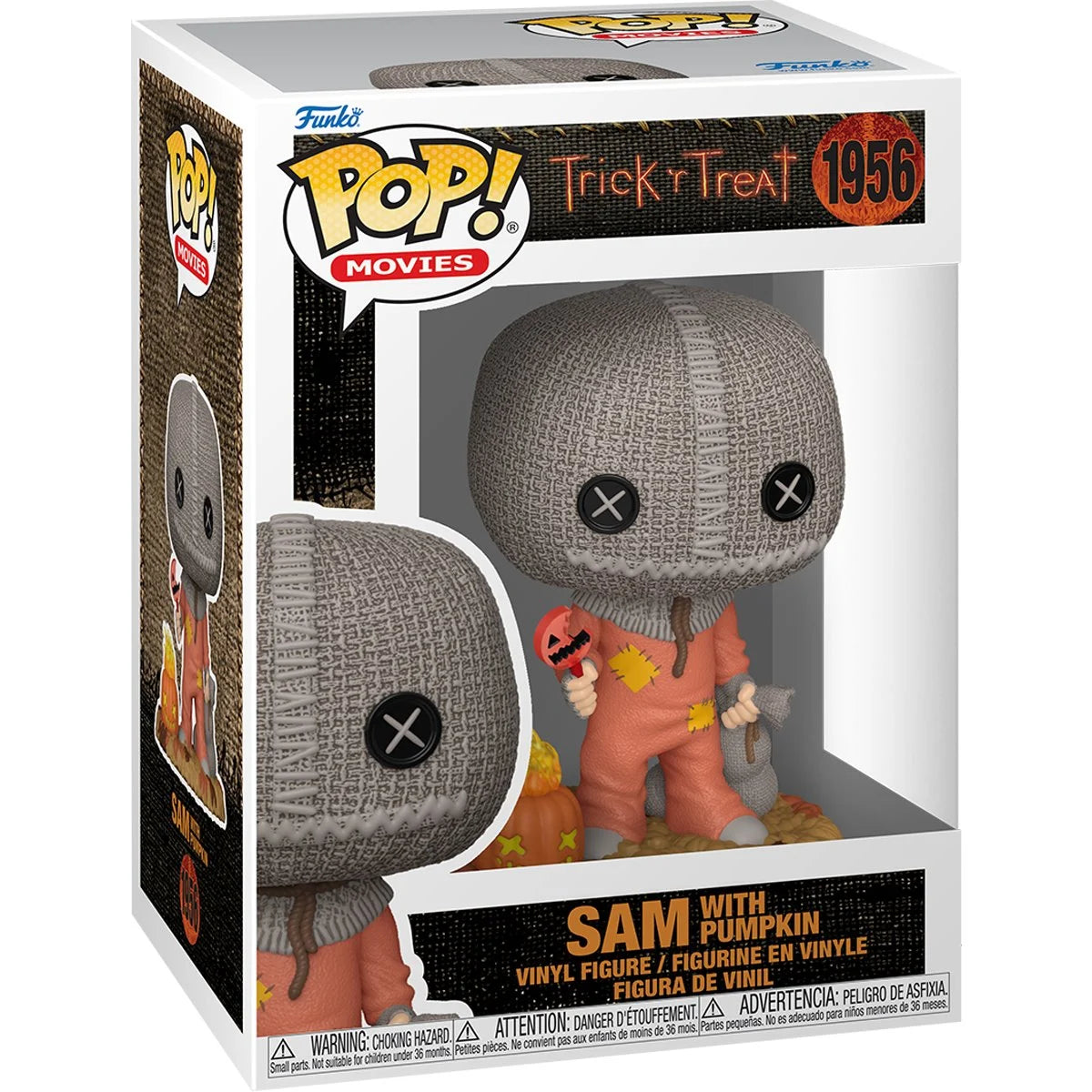 Trick r Treat Sam with Pumpkin Funko Pop! Vinyl Figure #1956