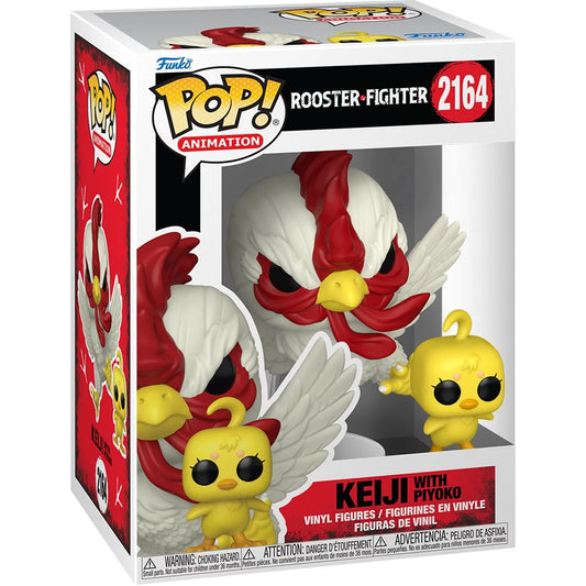 Rooster Fighter Keiji with Piyoko Funko Pop! Vinyl Figure and Buddy #2164