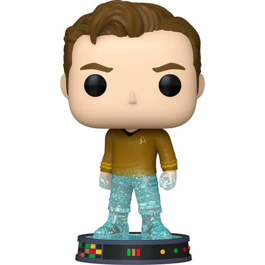 Star Trek Transporter James T. Kirk Glitter Funko Pop! Vinyl Figure Plus #1689 - Outer Limit Toys