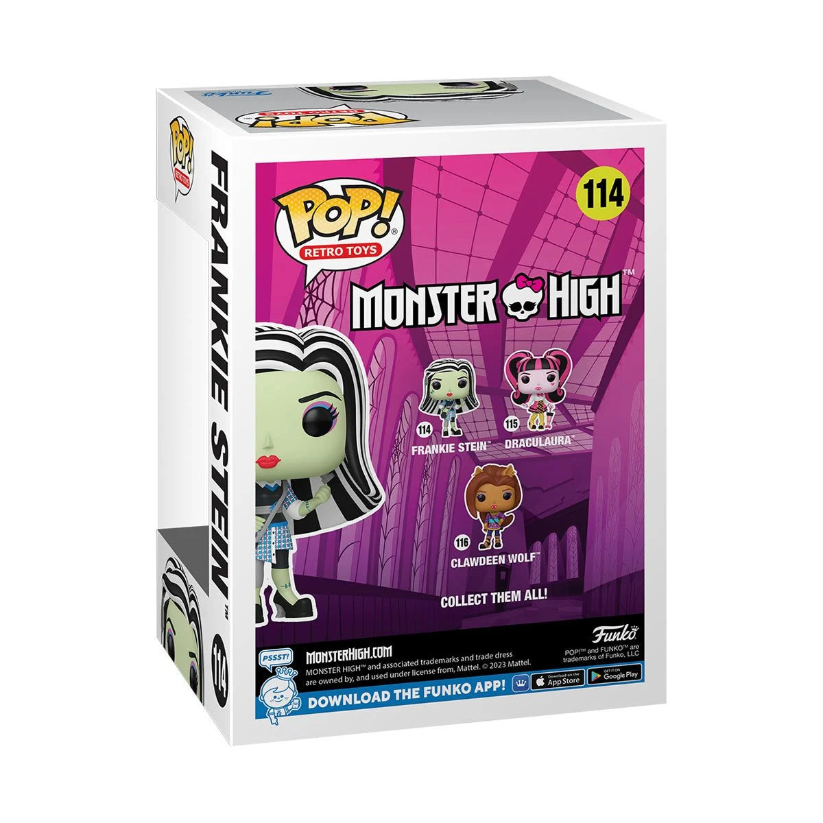 Monster High Frankie Stein Funko Pop! Vinyl Figure #114 - Outer Limit Toys