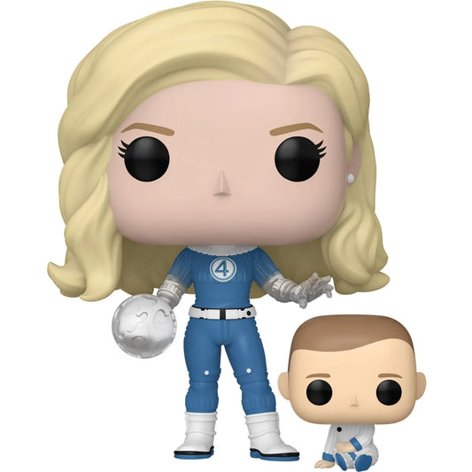 The Fantastic Four: First Steps Invisible Woman & Franklin Funko Pop! Vinyl Figure and Buddy #1514 - Outer Limit Toys