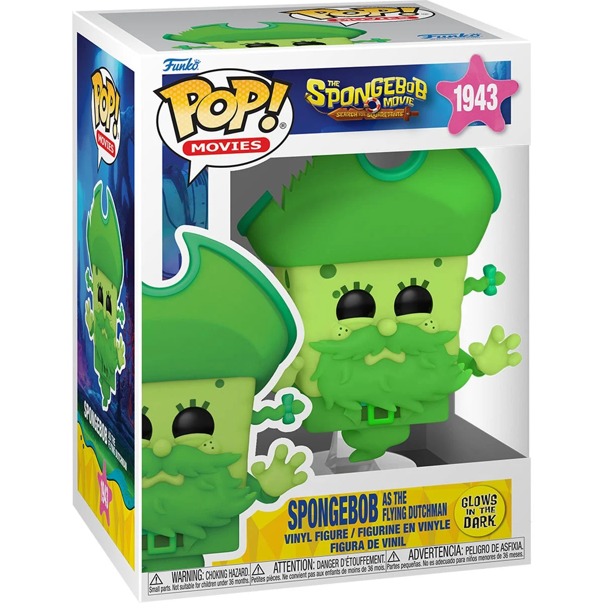 The SpongeBob Movie: Search for SquarePants SpongeBob as the Flying Dutchman Funko Pop! Vinyl Figure #1943