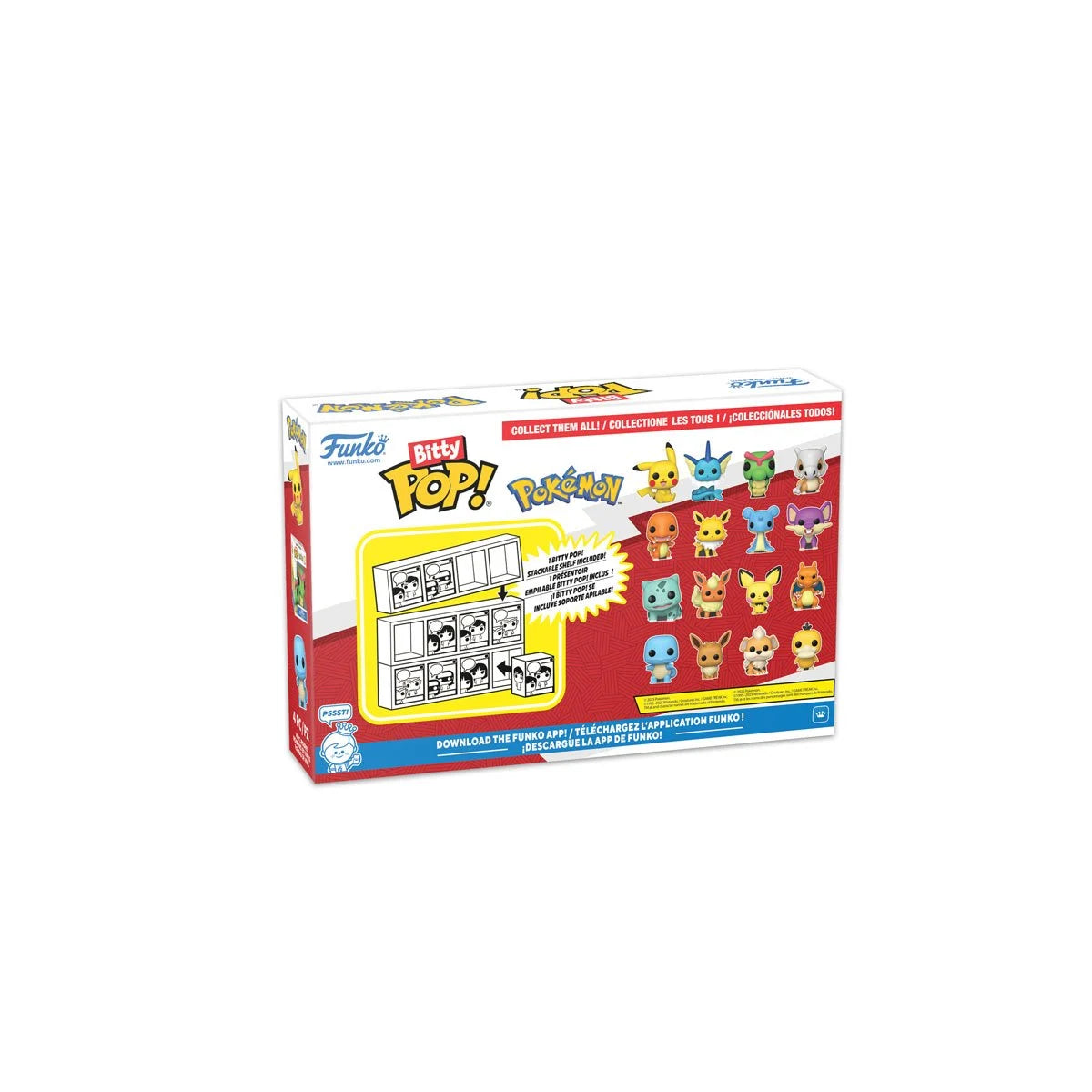 Pokemon Pikachu Funko Bitty Pop! Mini-Figure 4-Pack