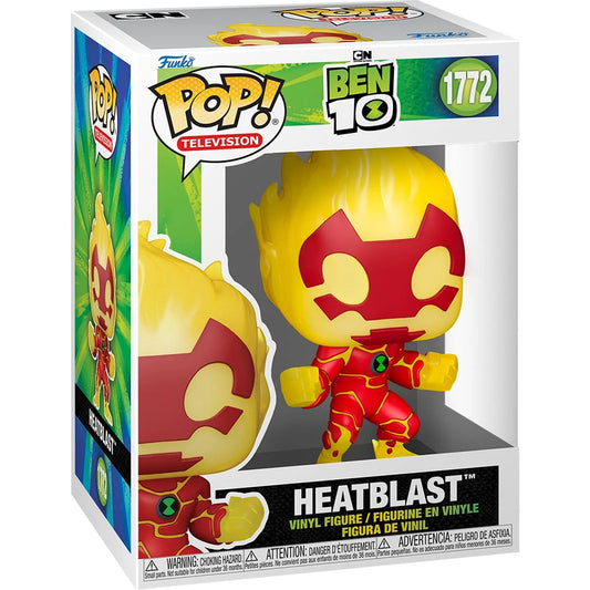 Ben 10 Heatblast Funko Pop! Vinyl Figure #1772
