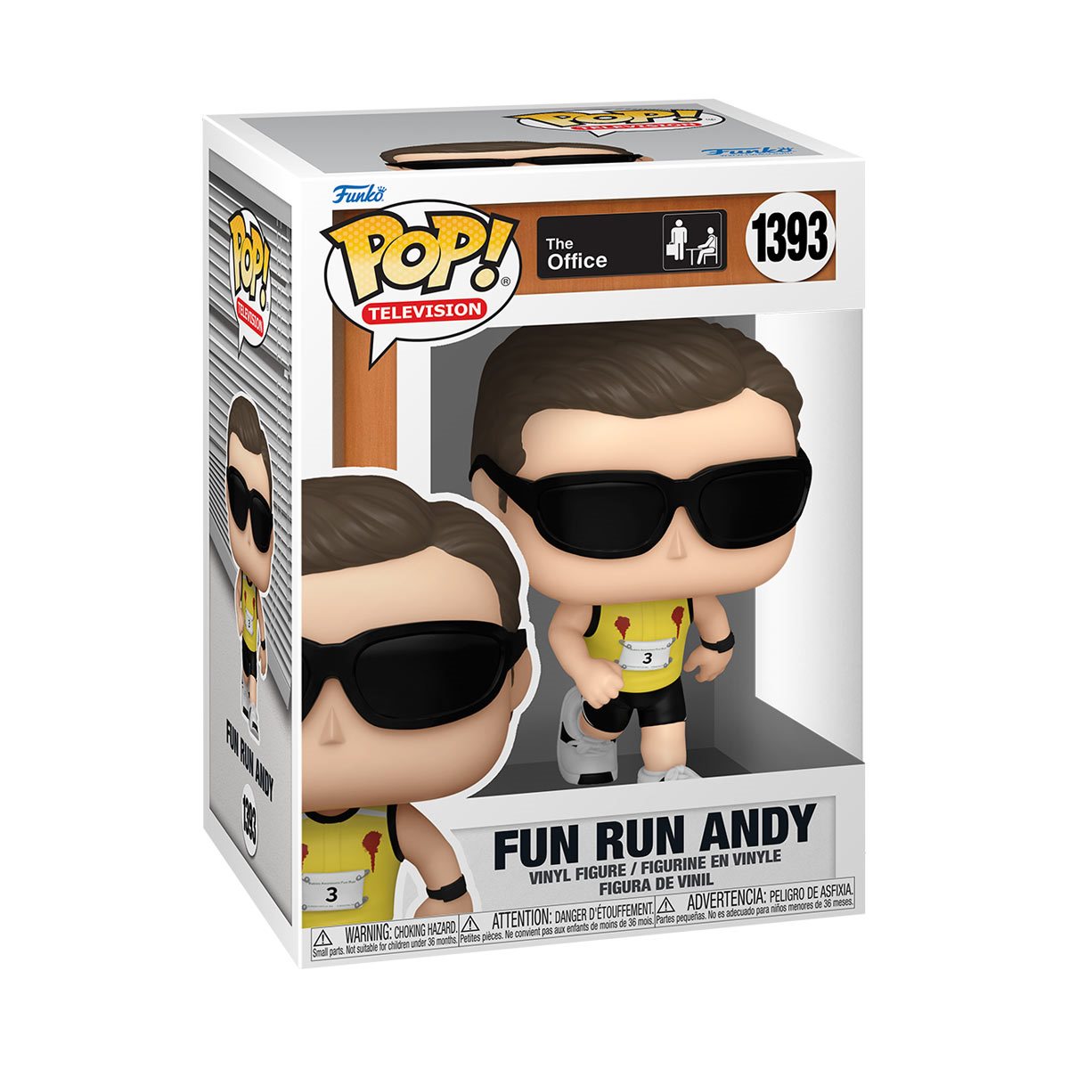 The Office Fun Run Andy Funko Pop! Vinyl Figure #1393 - Outer Limit Toys