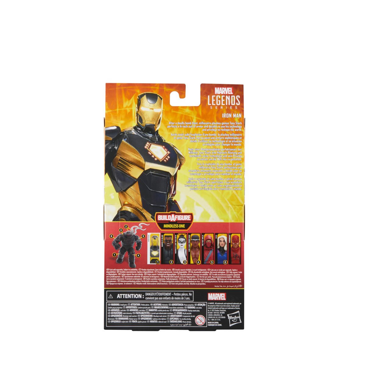 Marvel Knights Marvel Legends Iron Man 6-Inch Action Figure - Outer Limit Toys