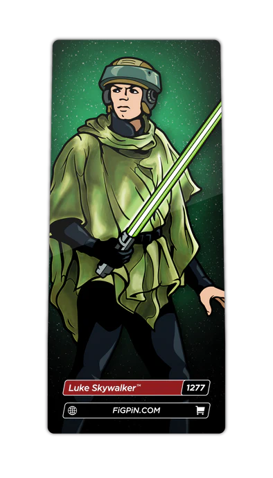 FiGPiN Luke Skywalker (1277-WS) - Outer Limit Toys