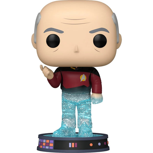 Star Trek Transporter Jean-Luc Picard Glitter Funko Pop! Vinyl Figure Plus #1687 - Outer Limit Toys