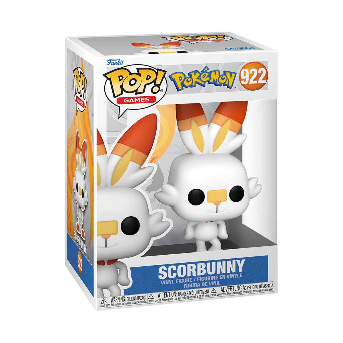 Pokemon Scorbunny Funko Pop! Vinyl Figure #922 - Outer Limit Toys