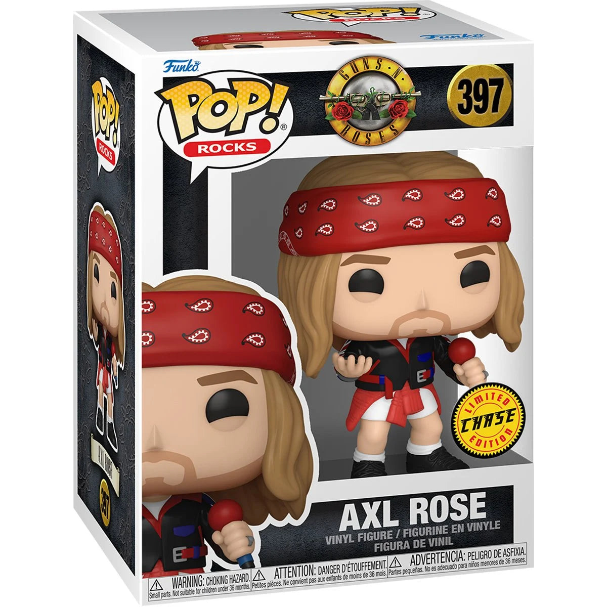 Guns N' Roses Axel Rose (1992) Funko Pop! Vinyl Figure #397 - Outer Limit Toys