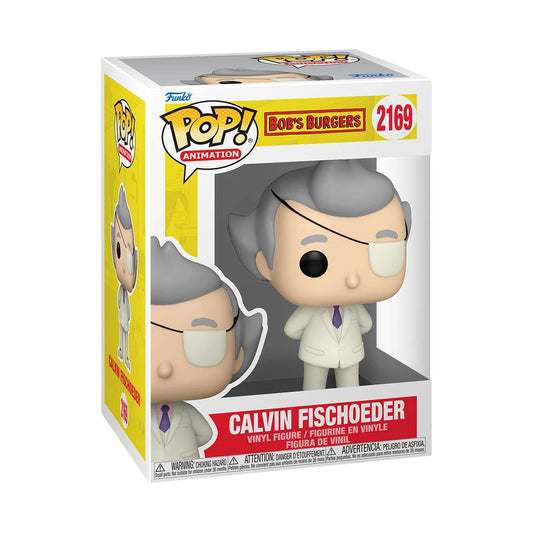 Bob's Burgers Calvin Fischoeder Funko Pop! Vinyl Figure #2169