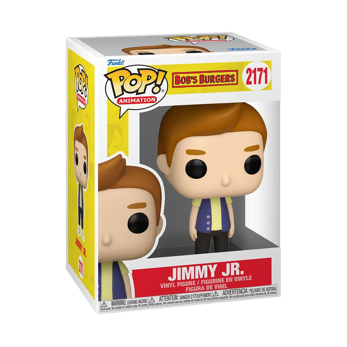 Bob's Burgers Jimmy Jr. Funko Pop! Vinyl Figure #2171