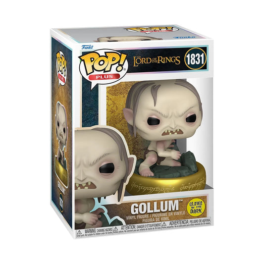 The Lord of the Rings Gollum Glow-in-the-Dark Funko Pop! Vinyl Figure Plus #1831