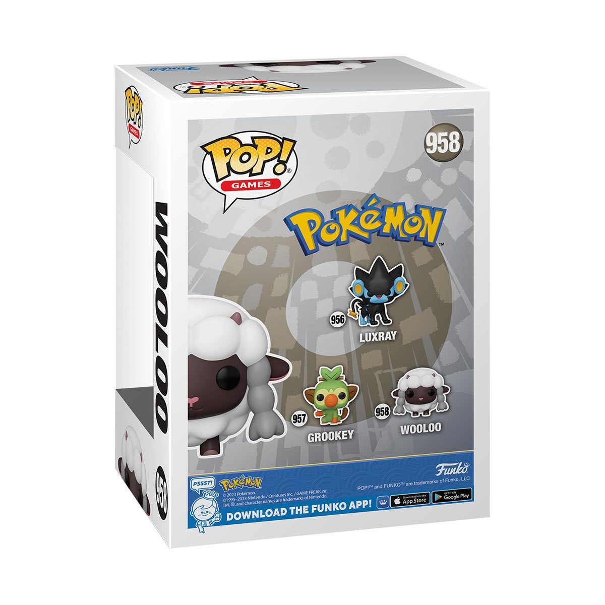 Pokemon Wooloo Funko Pop! Vinyl Figure #958 - Outer Limit Toys