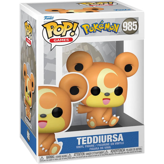 Pokemon Teddiursa Funko Pop! Vinyl Figure #985 - Outer Limit Toys