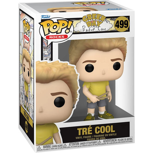 Green Day Tre Cool (Basket Case) Funko Pop! Vinyl Figure #499 - Outer Limit Toys