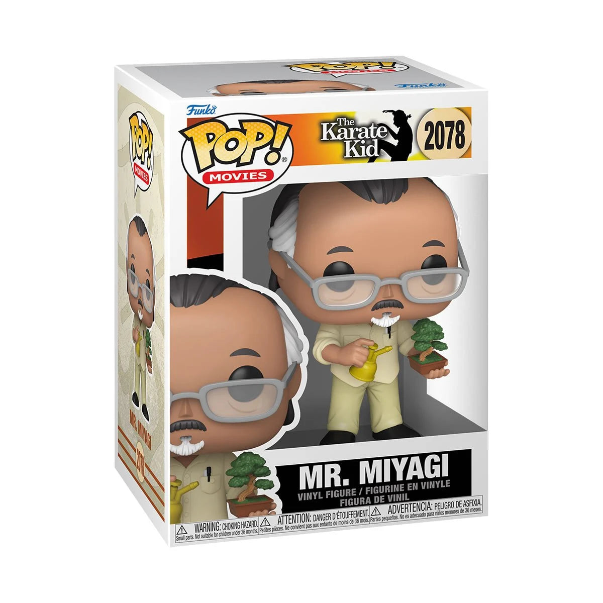 The Karate Kid Mr. Miyagi with Bonsai Tree Funko Pop! Vinyl Figure #2078 - Outer Limit Toys
