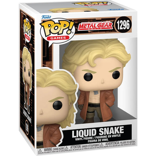 Metal Gear Solid Liquid Snake Funko Pop! Vinyl Figure #1296