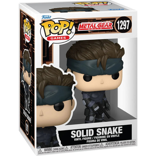 Metal Gear Solid Solid Snake Funko Pop! Vinyl Figure #1297