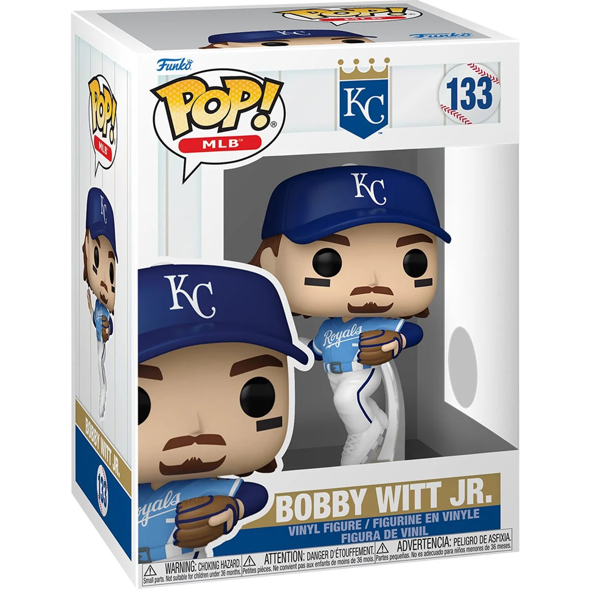 MLB Royals Bobby Witt Jr. (Alternate) Funko Pop! Vinyl Figure #133