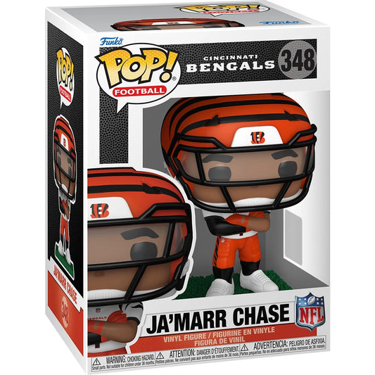 NFL Bengals Ja'Marr Chase Funko Pop! Vinyl Figure #348