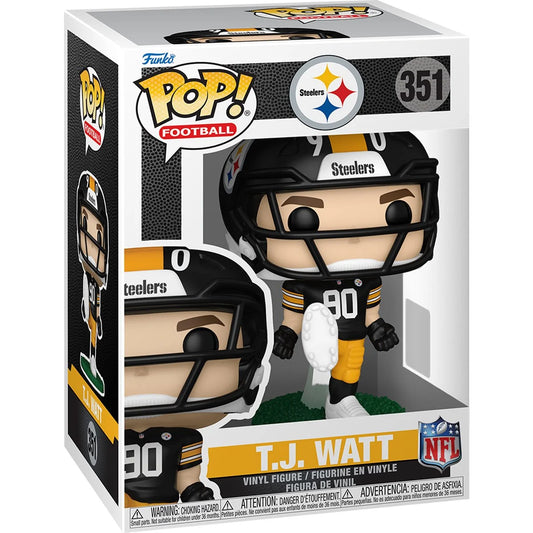 NFL Steelers T.J. Watt Funko Pop! Vinyl Figure #351