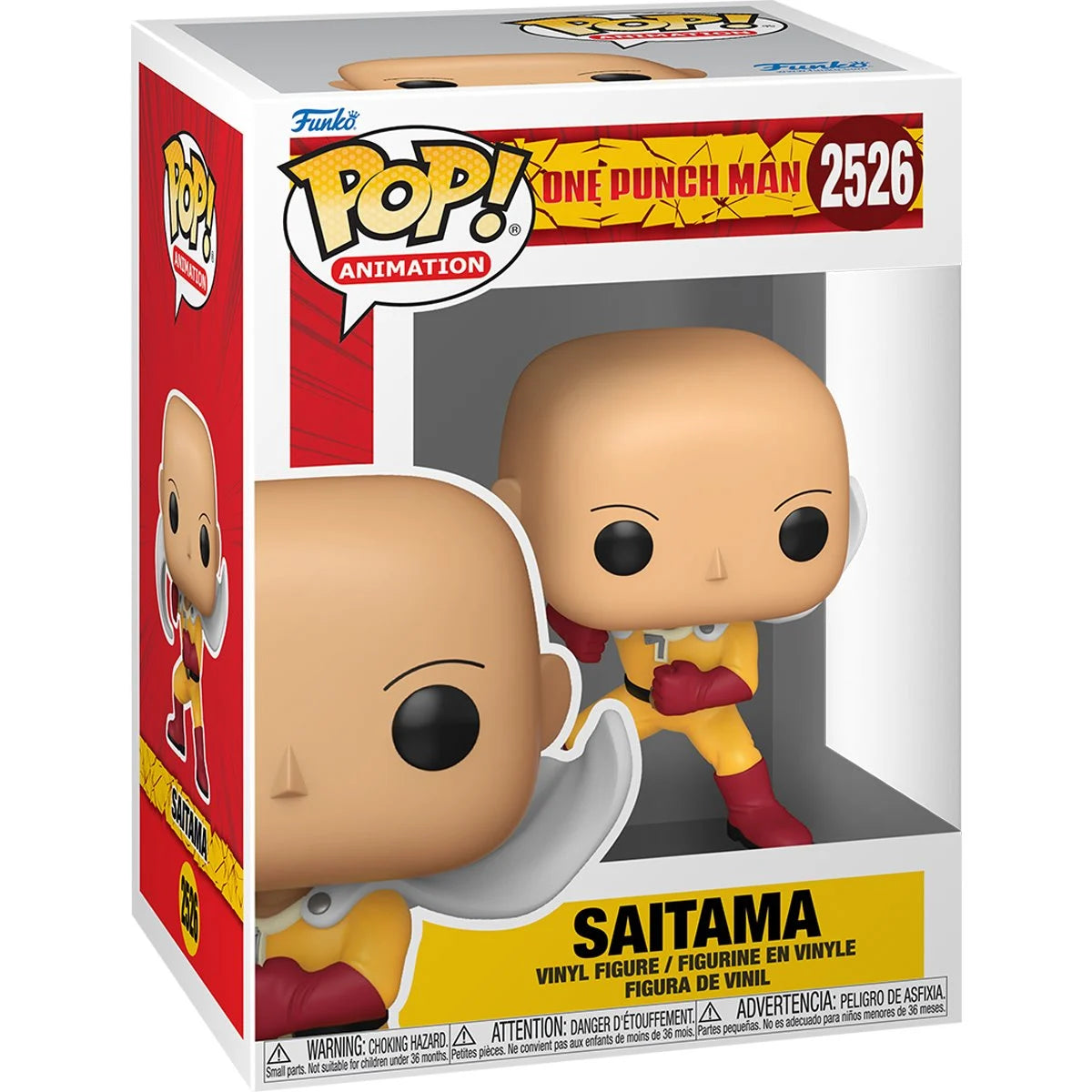 One Punch Man Saitama Funko Pop! Vinyl Figure #2526 - Outer Limit Toys