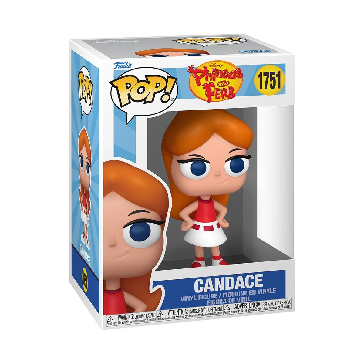 Phineas and Ferb Candace Funko Pop! Vinyl Figure #1751 - Outer Limit Toys