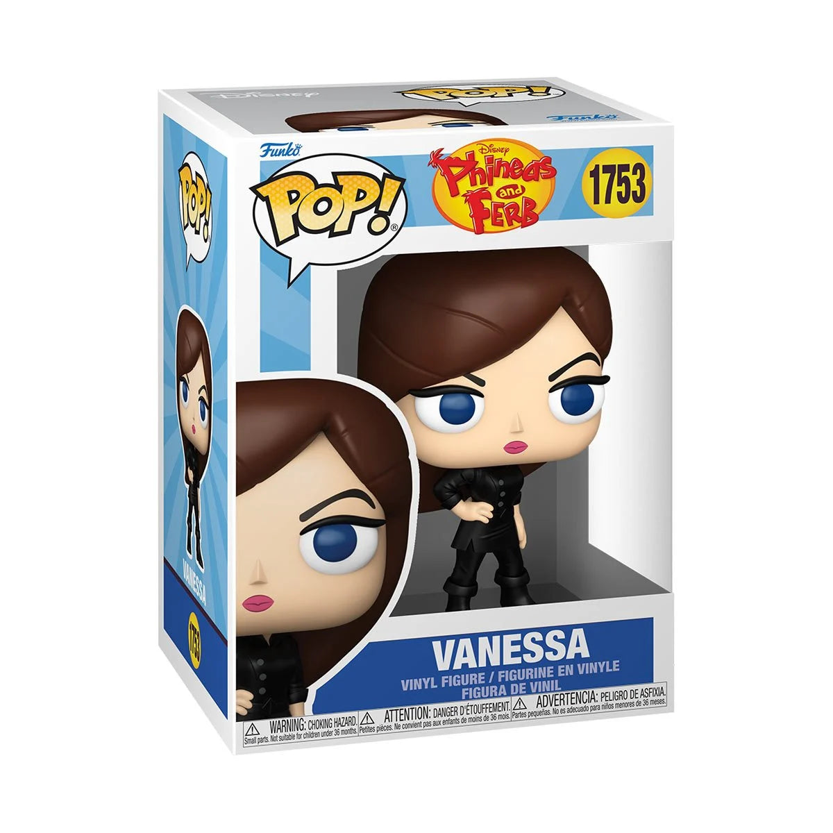 Phineas and Ferb Vanessa Funko Pop! Vinyl Figure #1753 - Outer Limit Toys