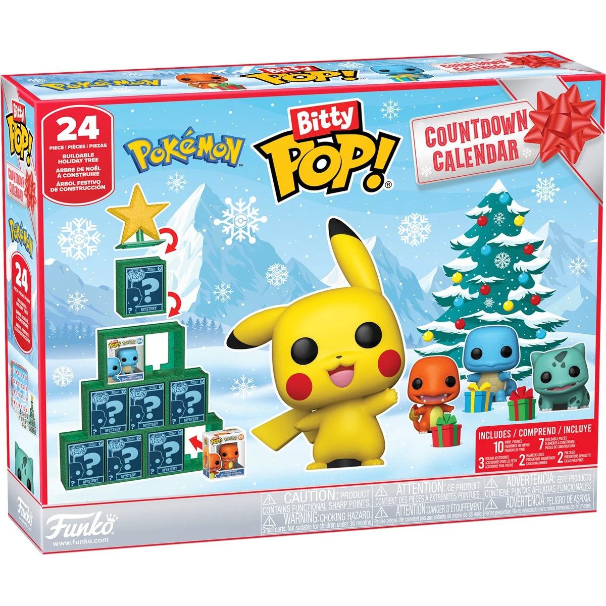 Pokemon 2026 Edition Funko Bitty Pop! Advent Calendar