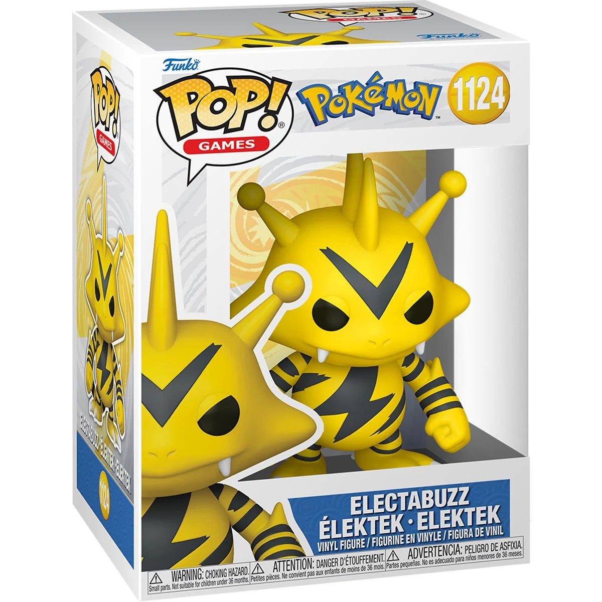 Pokemon Electabuzz Funko Pop! Vinyl Figure #1124 - Outer Limit Toys