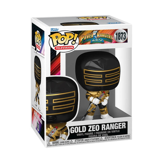 Power Rangers Zeo Gold Zeo Ranger Funko Pop! Vinyl Figure #1873 - Outer Limit Toys