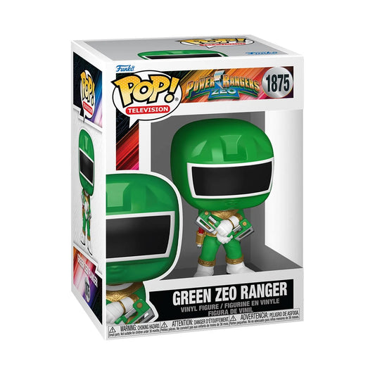 Power Rangers Zeo Green Zeo Ranger Funko Pop! Vinyl Figure #1875 - Outer Limit Toys