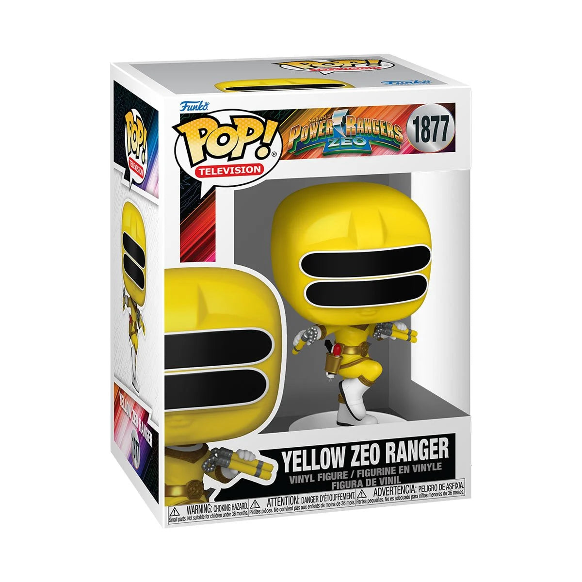 Power Rangers Zeo Yellow Zeo Ranger Funko Pop! Vinyl Figure #1877 - Outer Limit Toys