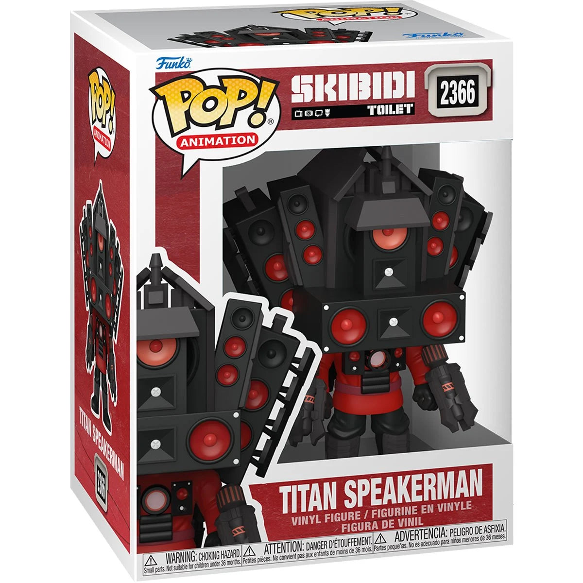 Skibidi Toilet Titan Speakerman Funko Pop! Vinyl Figure #2366 - Outer Limit Toys