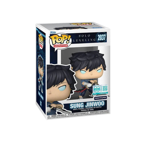Solo Leveling Sung Jinwoo (Upgrade) Funko Pop! Vinyl Figure #2037 - Entertainment Earth Exclusive