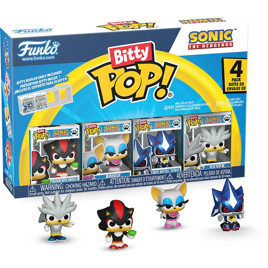 Sonic the Hedgehog Shadow Funko Bitty Pop! Mini-Figure 4-Pack - Outer Limit Toys