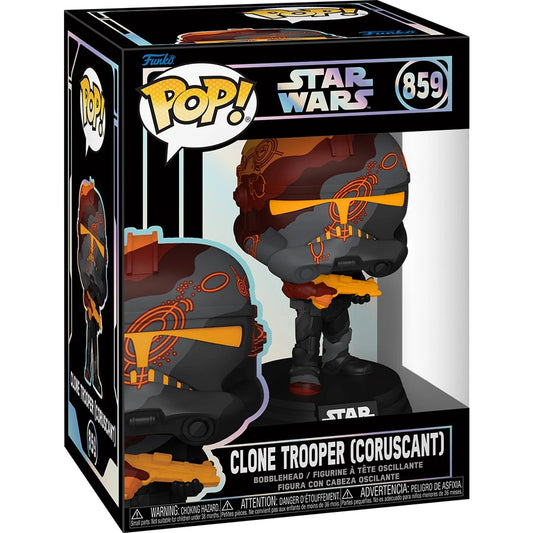 Star Wars Clone Trooper (Coruscant) #3 Series 15 Funko Pop! Vinyl Figure #859